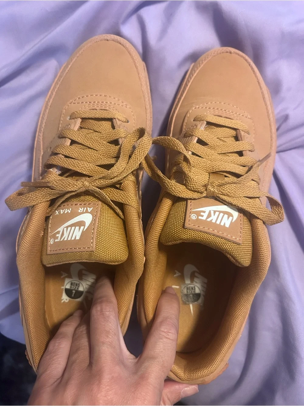Nike unisex Air Max Sneakers in Wheat Tan